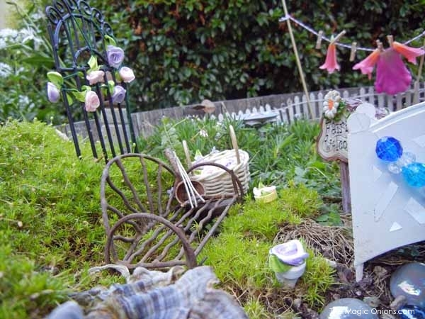Potted Fairy Garden : Fairy Garden Contest : www.theMagicOnions.com