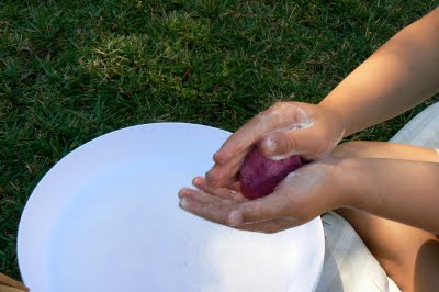 amazing wet felted stones @ The Magic Onions