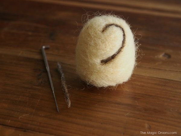Needle Felted Owl Tutorial DIY - The Magic Onions.com