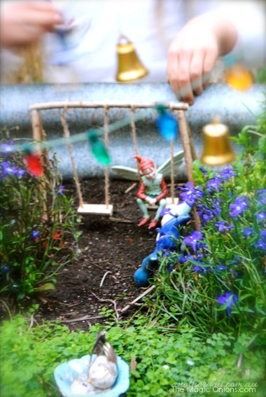 Kid Friendly Fairy Garden : 2nd Place Winner of the 2014 Fairy Garden Contest on The Magic Onions : www.theMagicOnions.com
