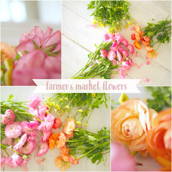 Farmer's Market Flower : www.theMagicOnions.com