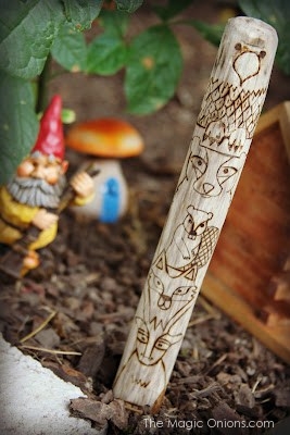 Magical Kid Friendly Fairy Garden from The Magic Onions Blog