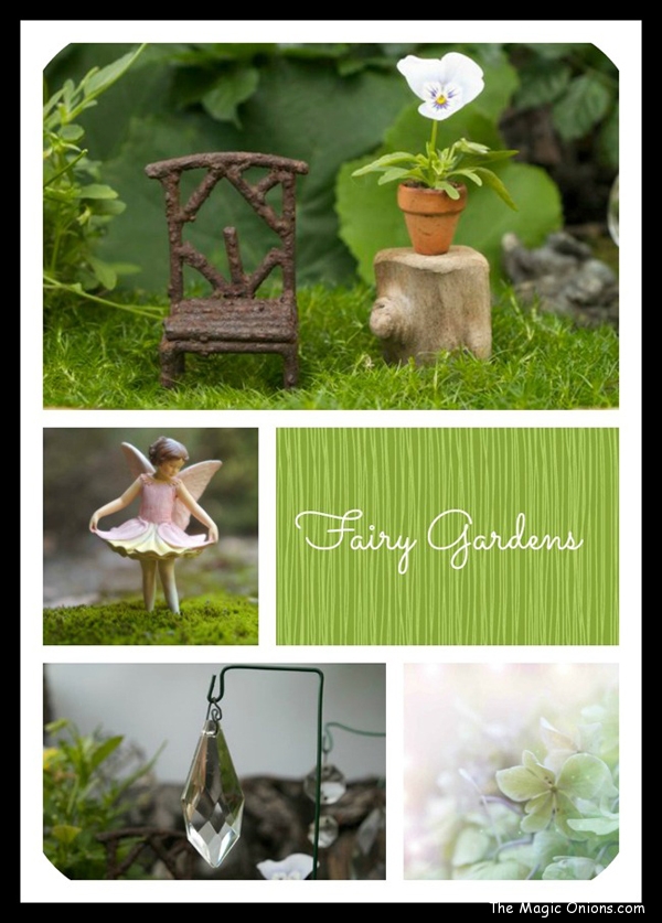 Fairy Gardens on The Magic Onions :: www.theMagicOnions.com