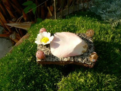 No fairy garden is complete with out an enchanting fairy bed