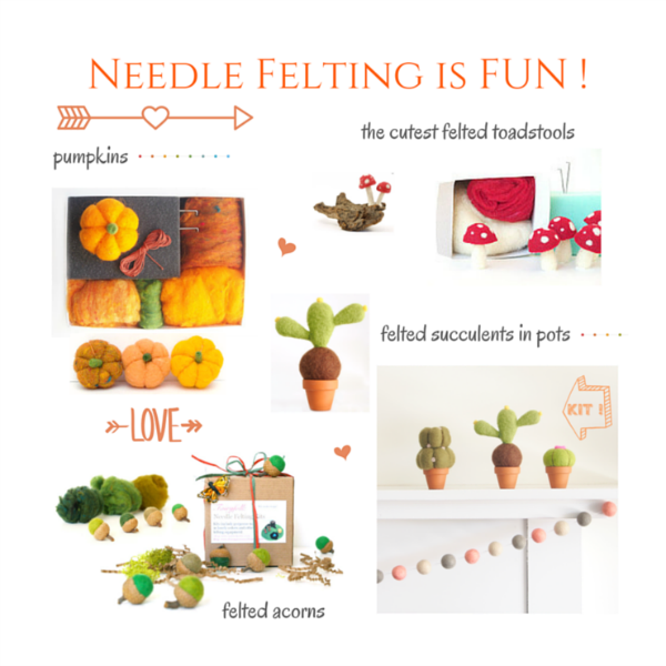 Needle Felting Kits : https://themagiconions.com/shop/product-category/needle-felting-kits/