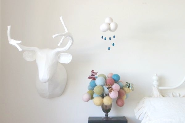 Felted Cloud Mobiles : www.theMagicOnions.com/shop