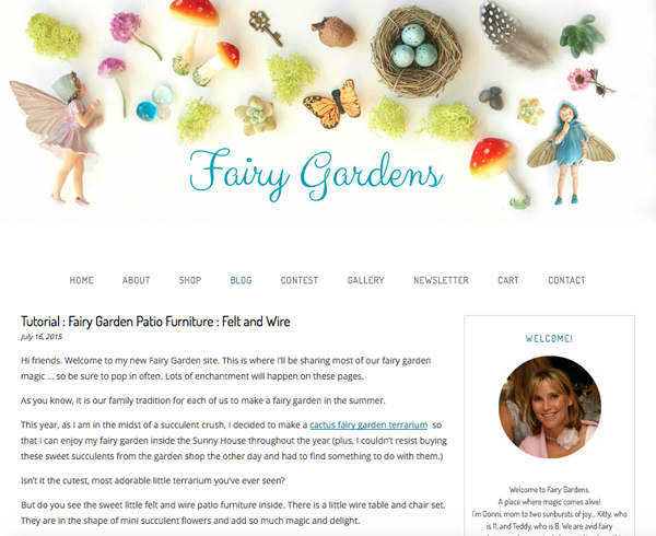 photo of the best fairy garden site
