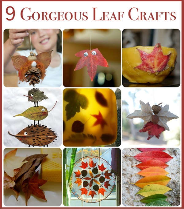 Phtoo of 15 Nature-inspired Autumn Fall Crafts : www.theMagicOnions.com