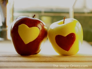 Love Apples Valentine's Day Crafts :: The Magic Onions :: www.theMagicOnions.com