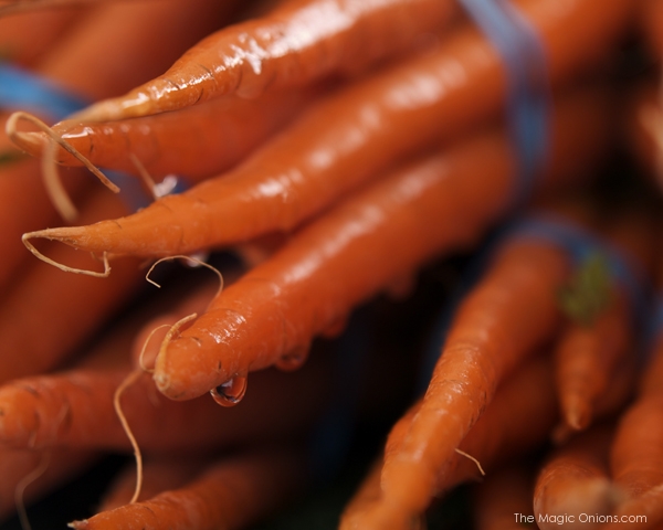 Fresh Carrots - The Magic Onions.com