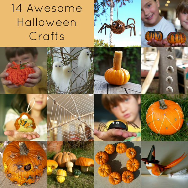 14 Awesome Halloween Crafts : www.theMagicOnions.com