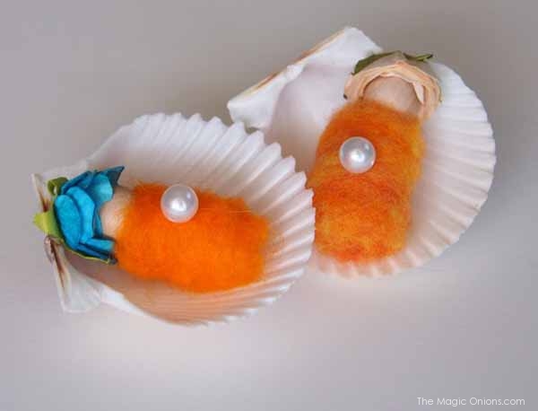 Shell Babies in Autumn Magic Craft Box : The Magic Onions
