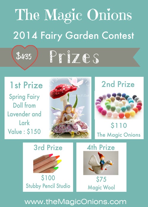 Prizes - Fairy Garden Contest 2014 on The Magic Onions.com