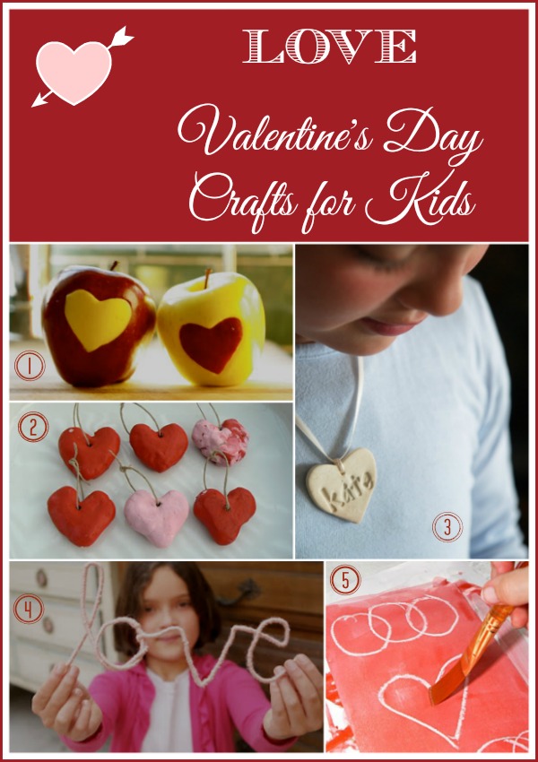 Lovely Valentine's Day Crafts for Kids : www.theMagicOnions.com