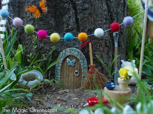 Fairy Garden Gnome Home : www.theMagicOnions.com