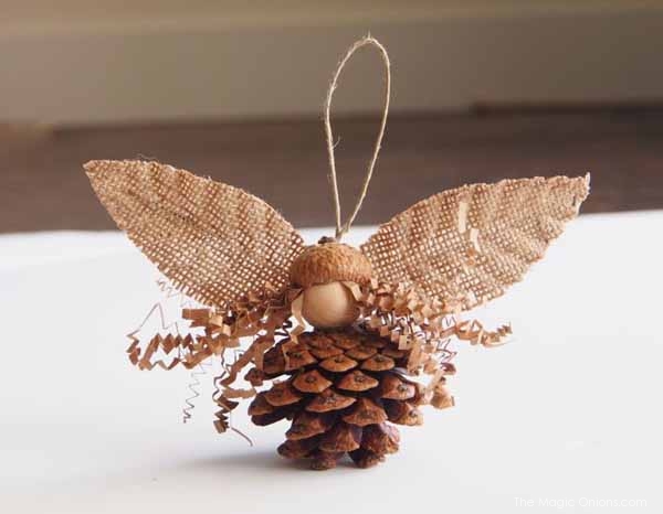 Pine Cone Fairy in Autumn Magic Craft Box : The Magic Onions